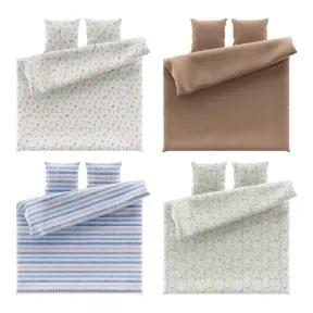 NOVITESSE® Parure de lit XXL en seersucker 2 pers.