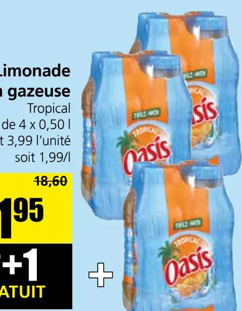 Oasis Tropical Still Lemonade
