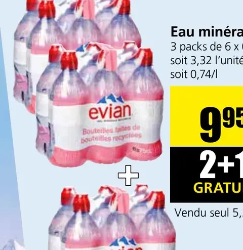 Evian Mineral Water
