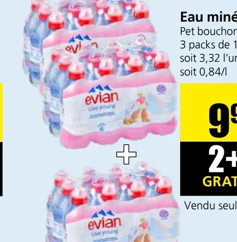 Evian Mineral Water