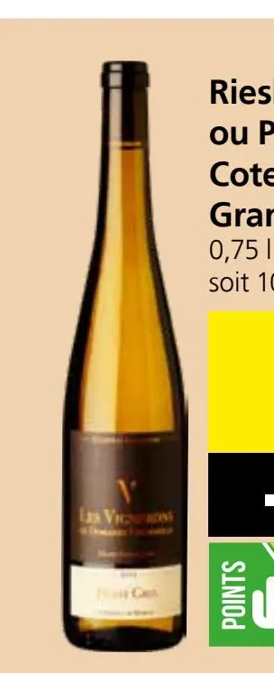 Riesling 2024 or Pinot Gris 2025 Coteaux de Remich Grand Premier Cru