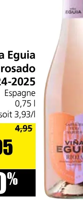 Viña Eguia Rioja rosado 2024-2025