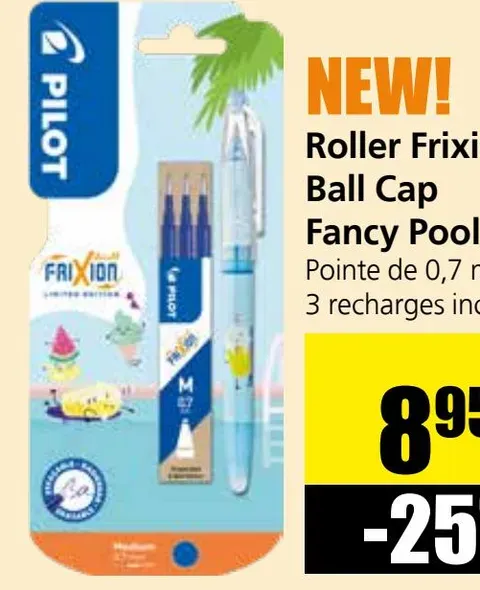 Roller Frixion Ball Cap Fancy Pool