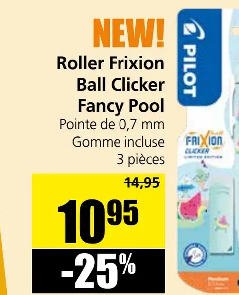 Roller Frixion Ball Clicker Fancy Pool