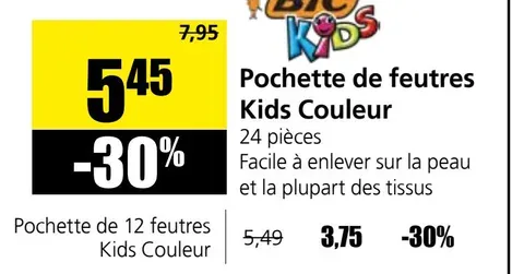 BIC Kids felt pens