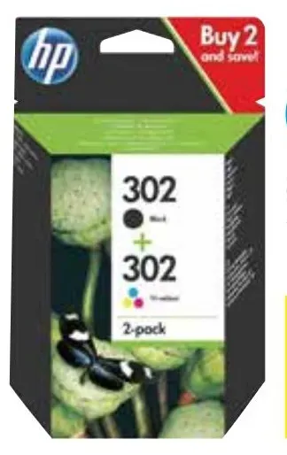 HP 302 multipack ink cartridge