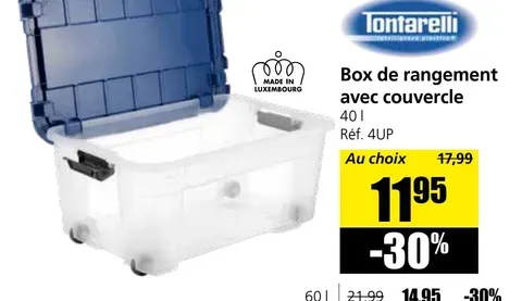 Storage box with lid