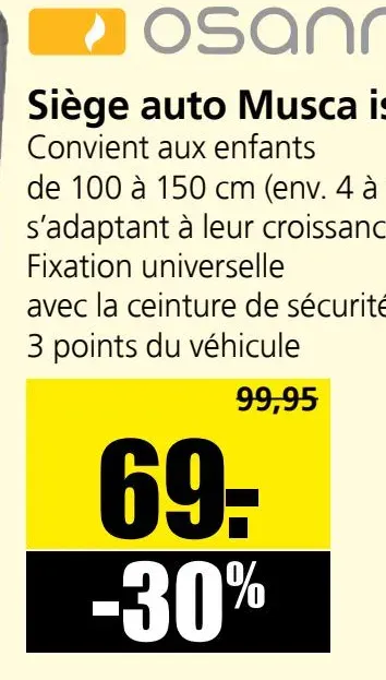 Child Car Seat Musca Isofix