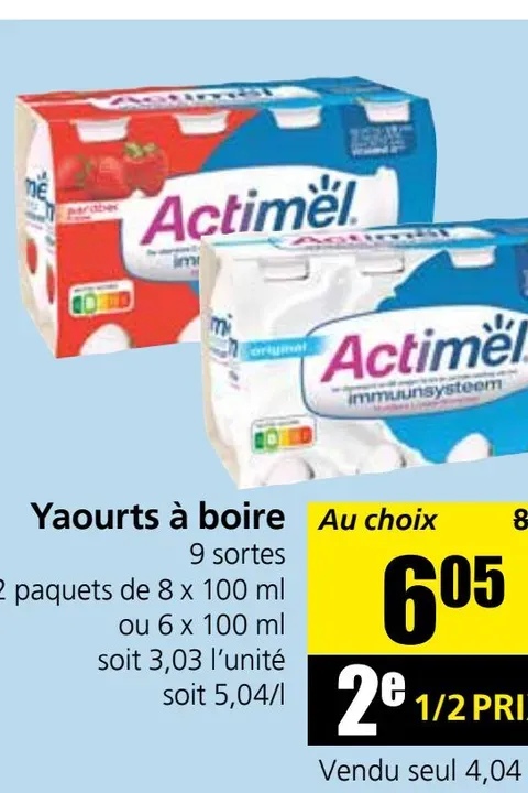 Drinking yogurt