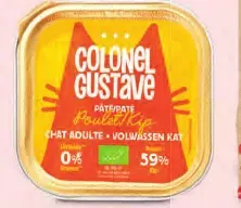 Colonel Gustave Chicken Pate for adult cats
