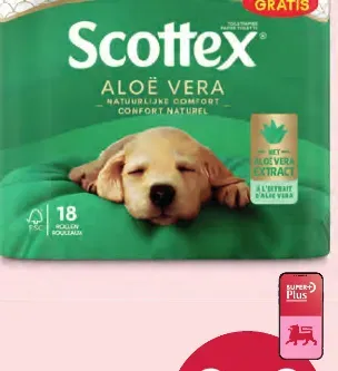Scottex Aloe Vera toilet paper