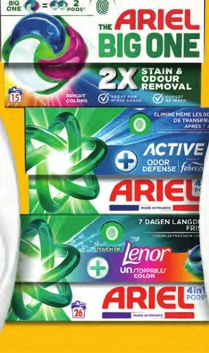 Ariel Big One laundry detergent