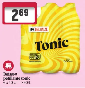 Sparkling tonic drink