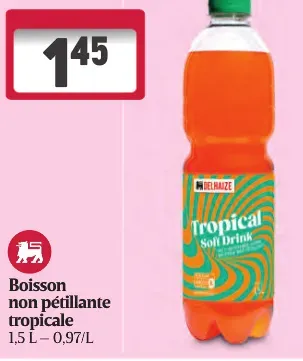 Tropical soft drink