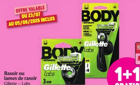 Gillette Labs razor or blades