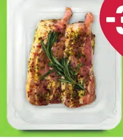 Marinated pork chop