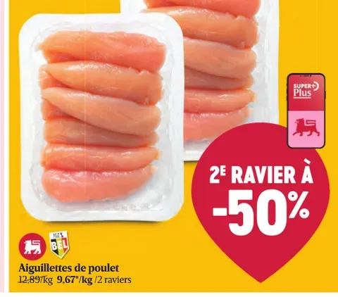 Chicken breast strips