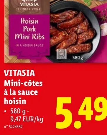 Hoisin Pork Mini Ribs
