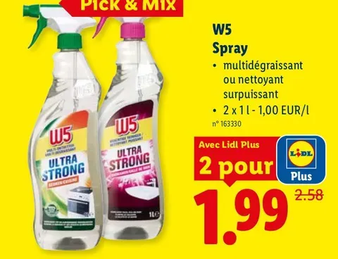 Multi-strong spray cleaner
