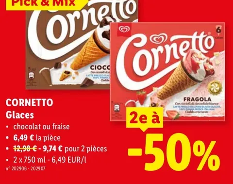 Cornetto Ice Cream