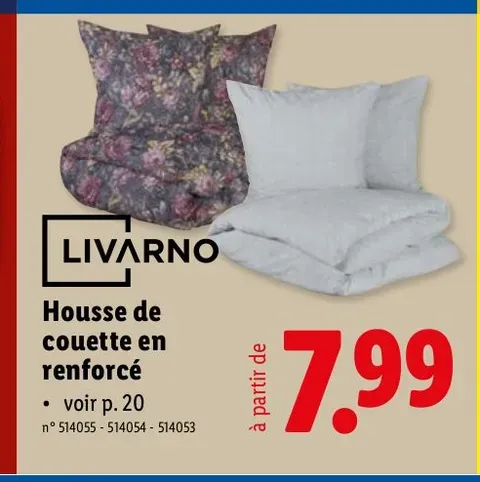 Reinforced duvet cover