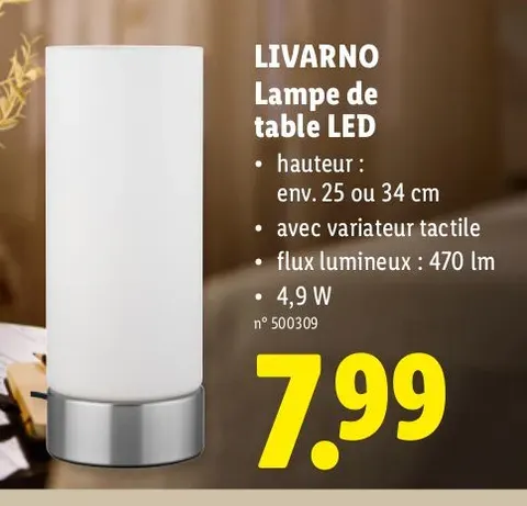 LED table lamp