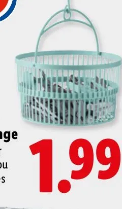 Laundry basket with clothespins or clothespins