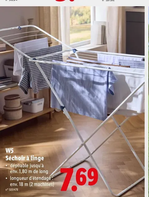 Laundry drying rack