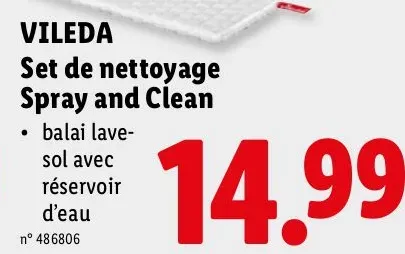 Spray and Clean cleaning set