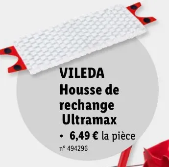 Ultramax refill mop head