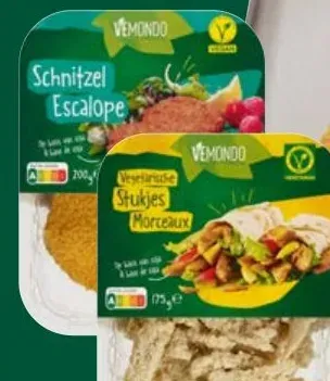 Veggie pieces or vegan escalopes