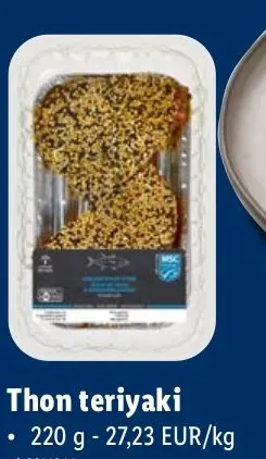 Tuna teriyaki