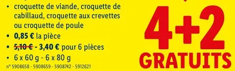 Croquettes
